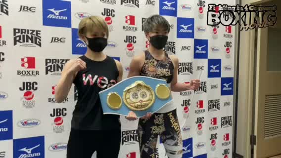 IBF世界アトム級前日計量動画