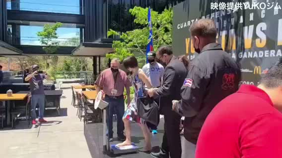 IBF女子世界戦前日計量動画