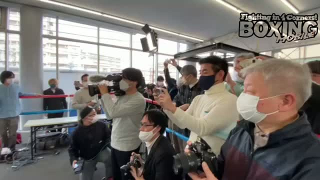 吉野修一郎(三迫)発表会見