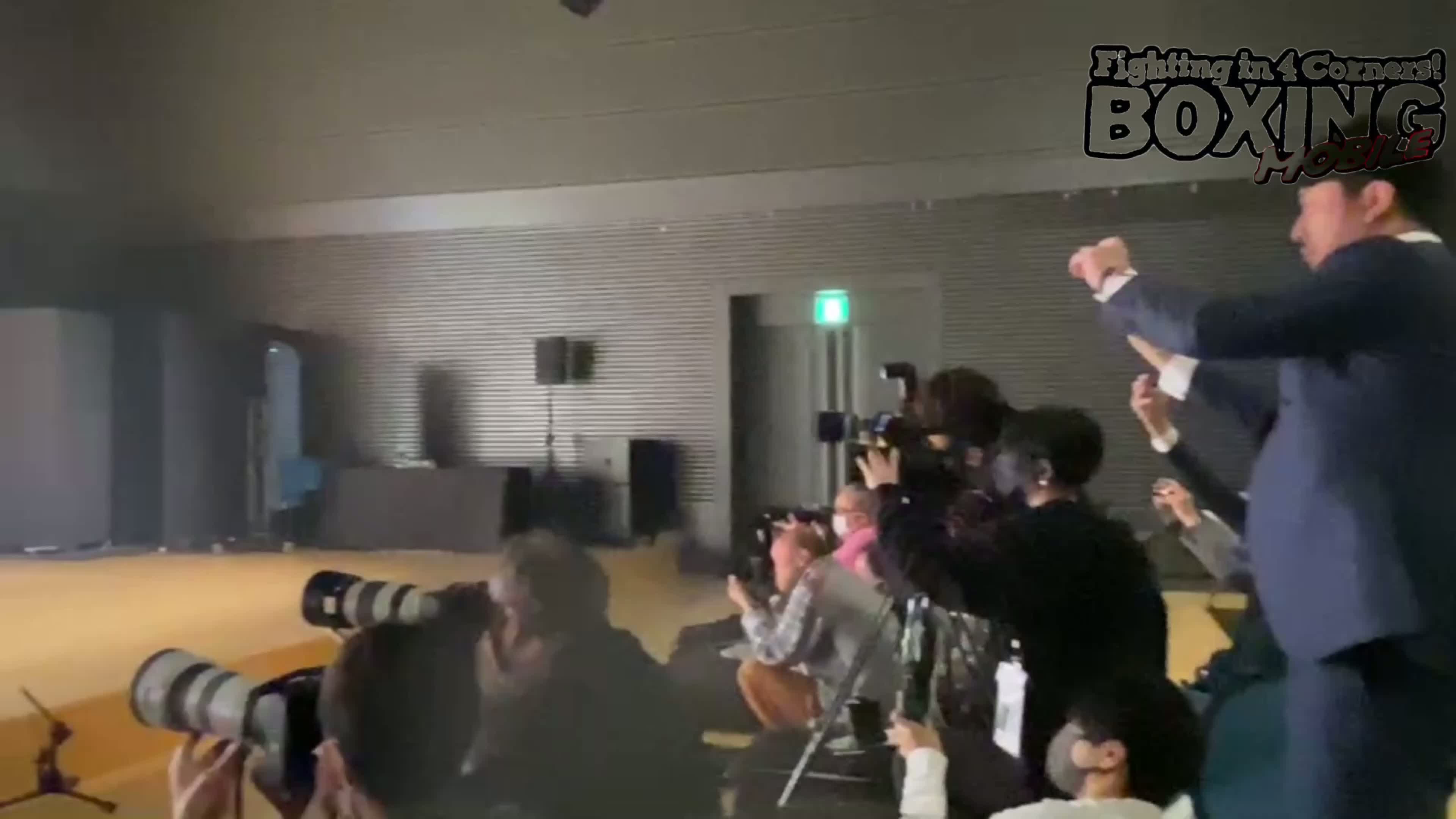 井岡一翔(志成)会見動画