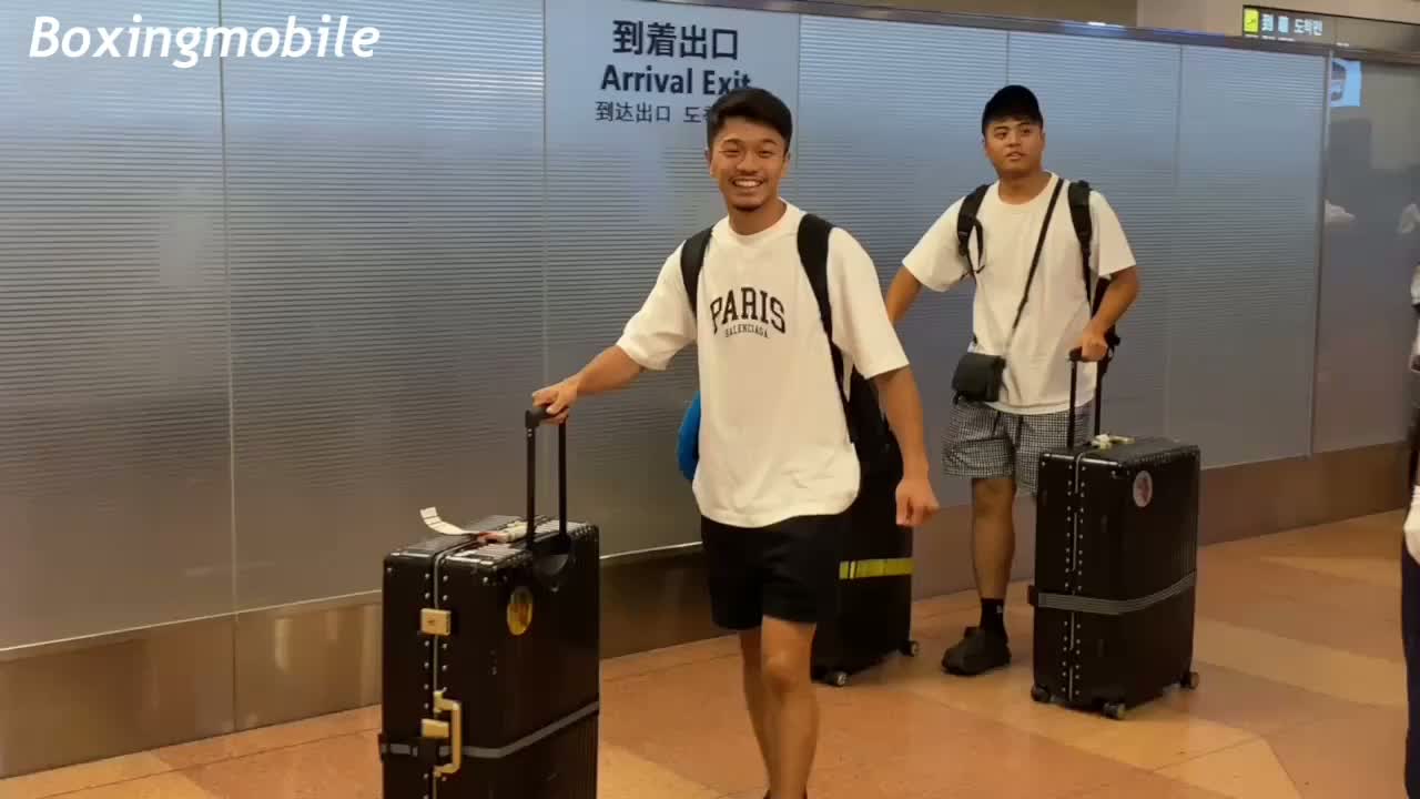 中谷潤人(M・T)帰国動画