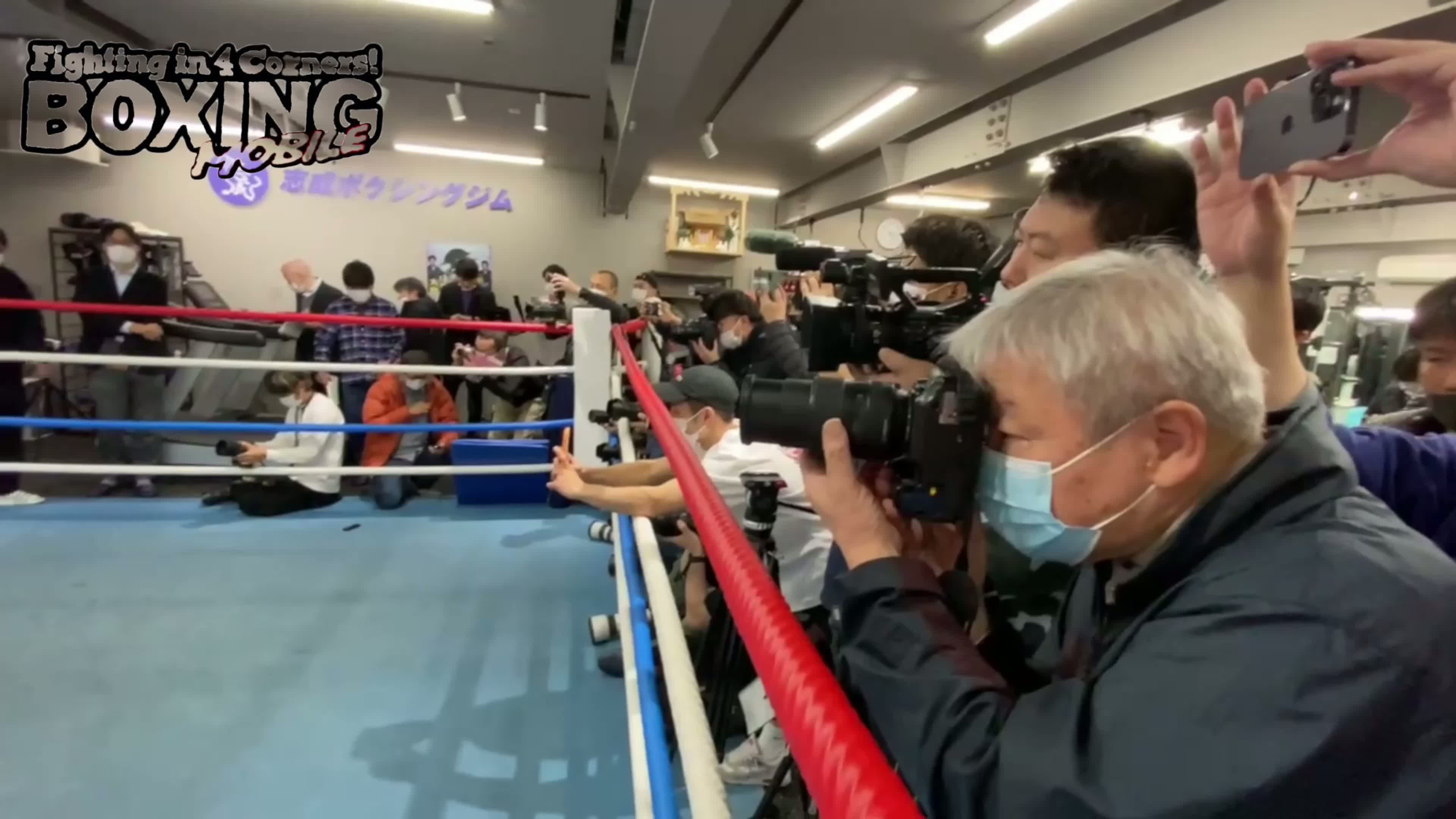 井岡一翔(志成)公開練習動画