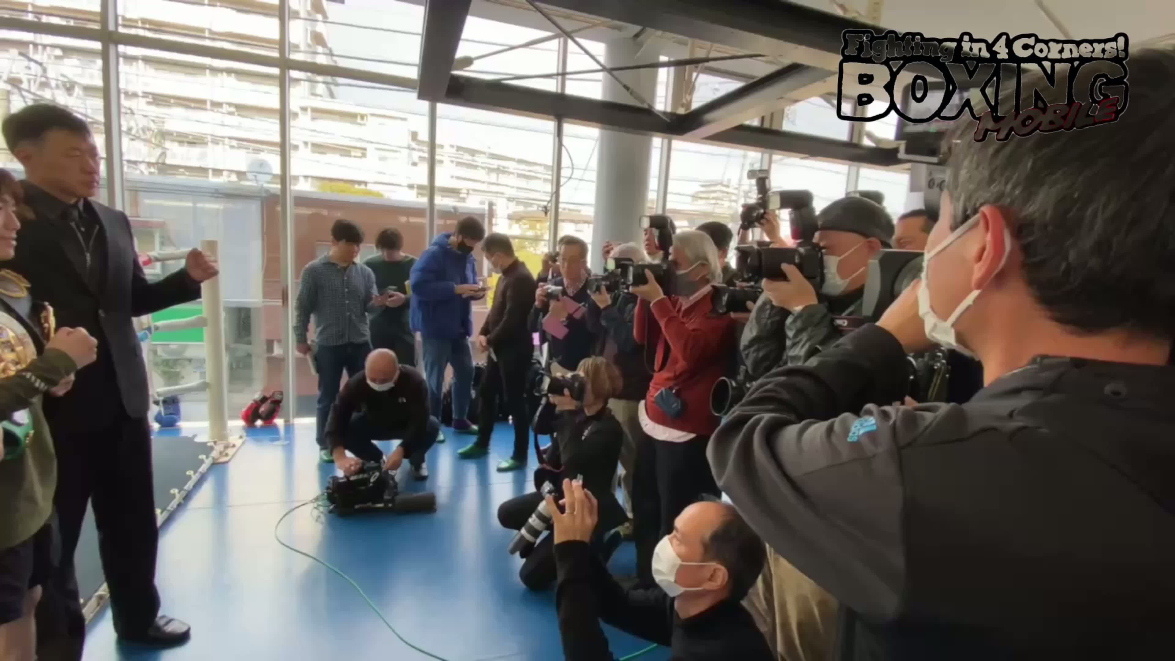 寺地拳四朗(BMB)公開練習映像