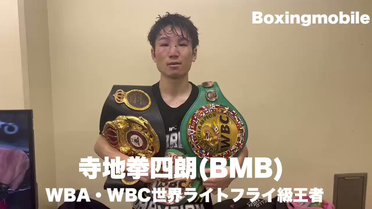 WBA・WBC王者の勝ちコメ動画