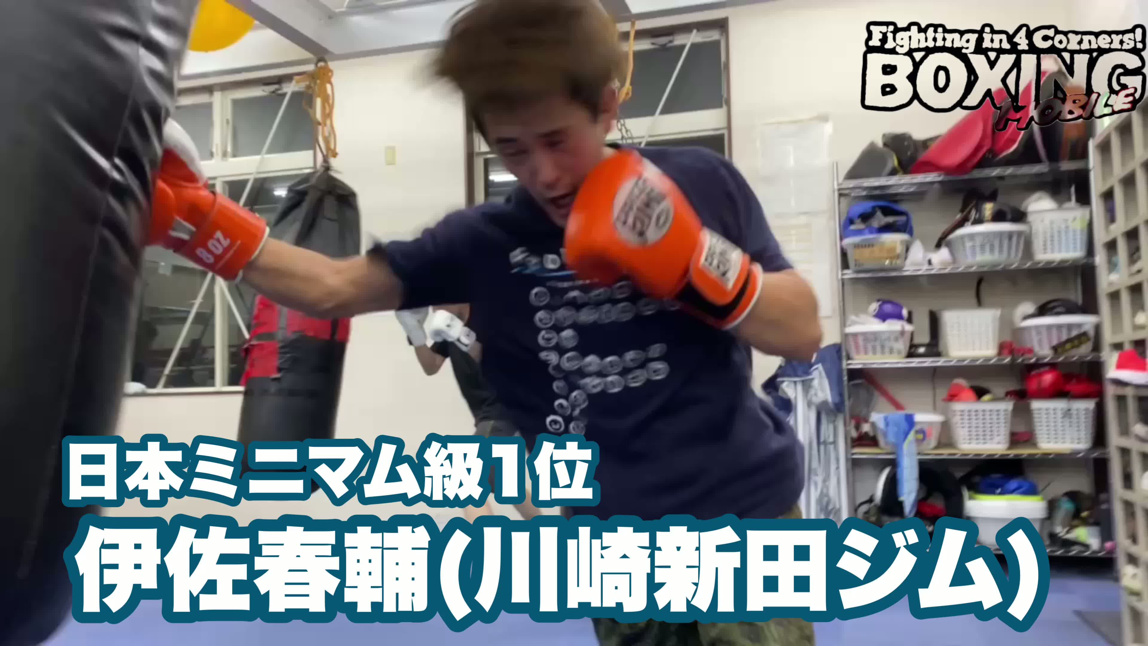 伊佐春輔(川崎新田ジム)練習動画