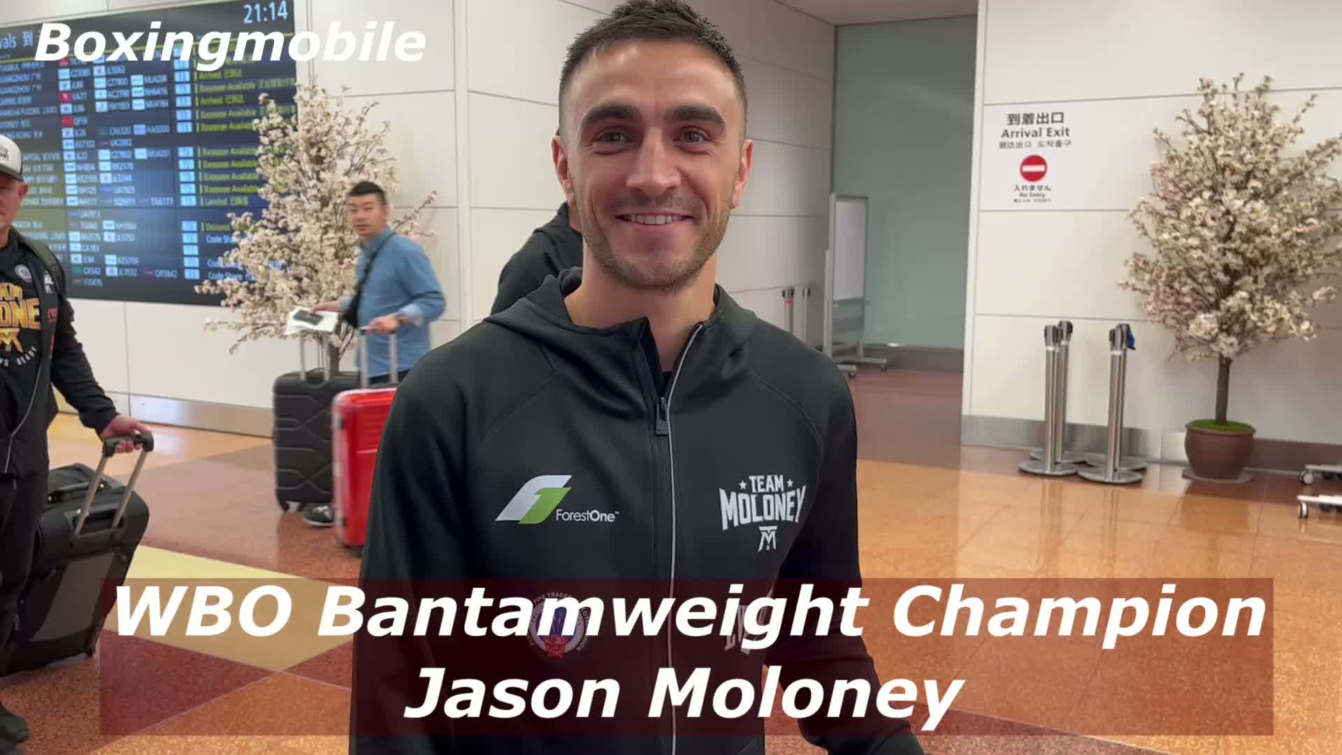 ジェイソン・マロニー(33=豪)来日動画