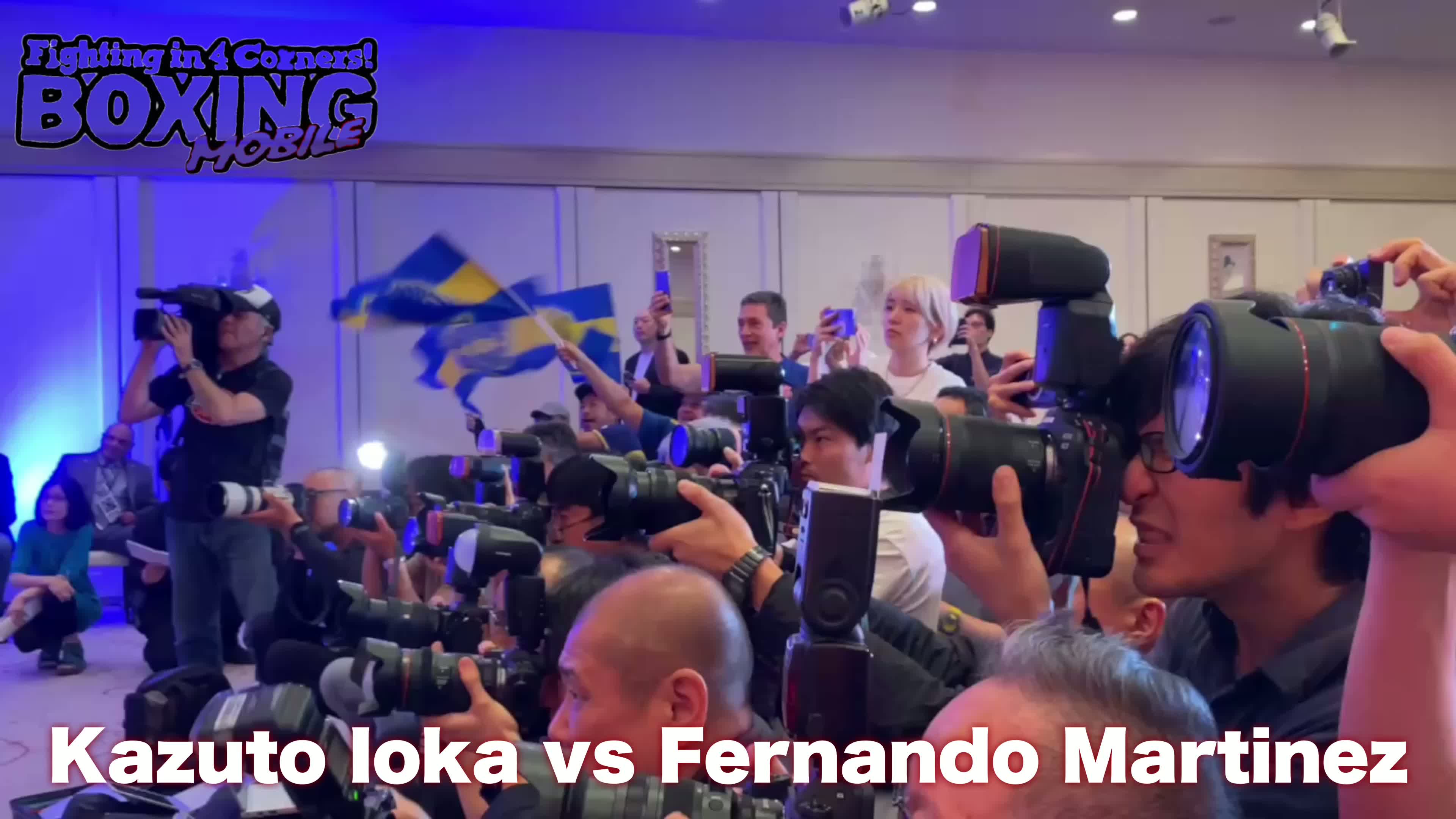 WBA・IBF統一戦前日計量動画