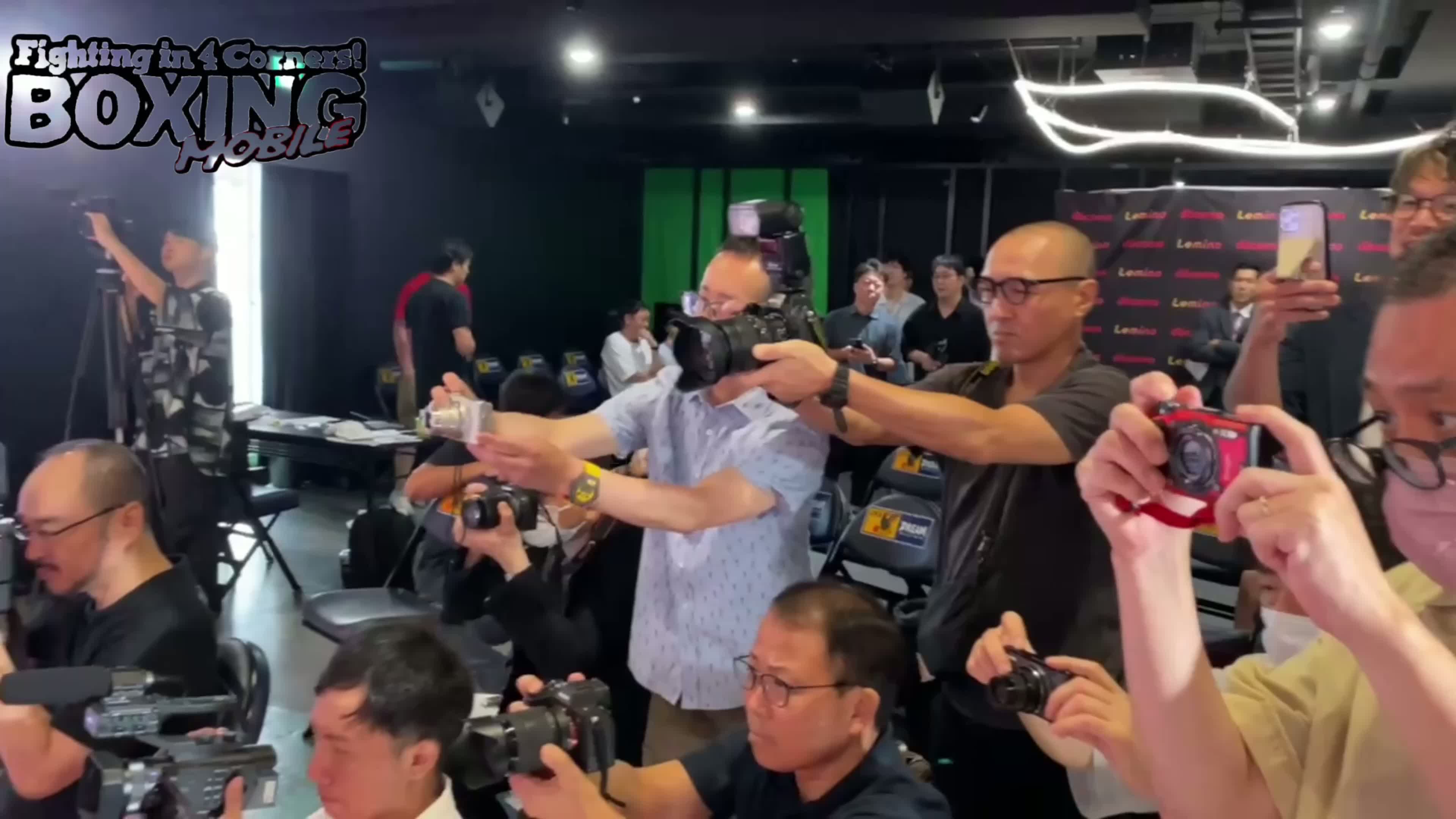 日本ユースバンタム級王座決定戦前日計量動画