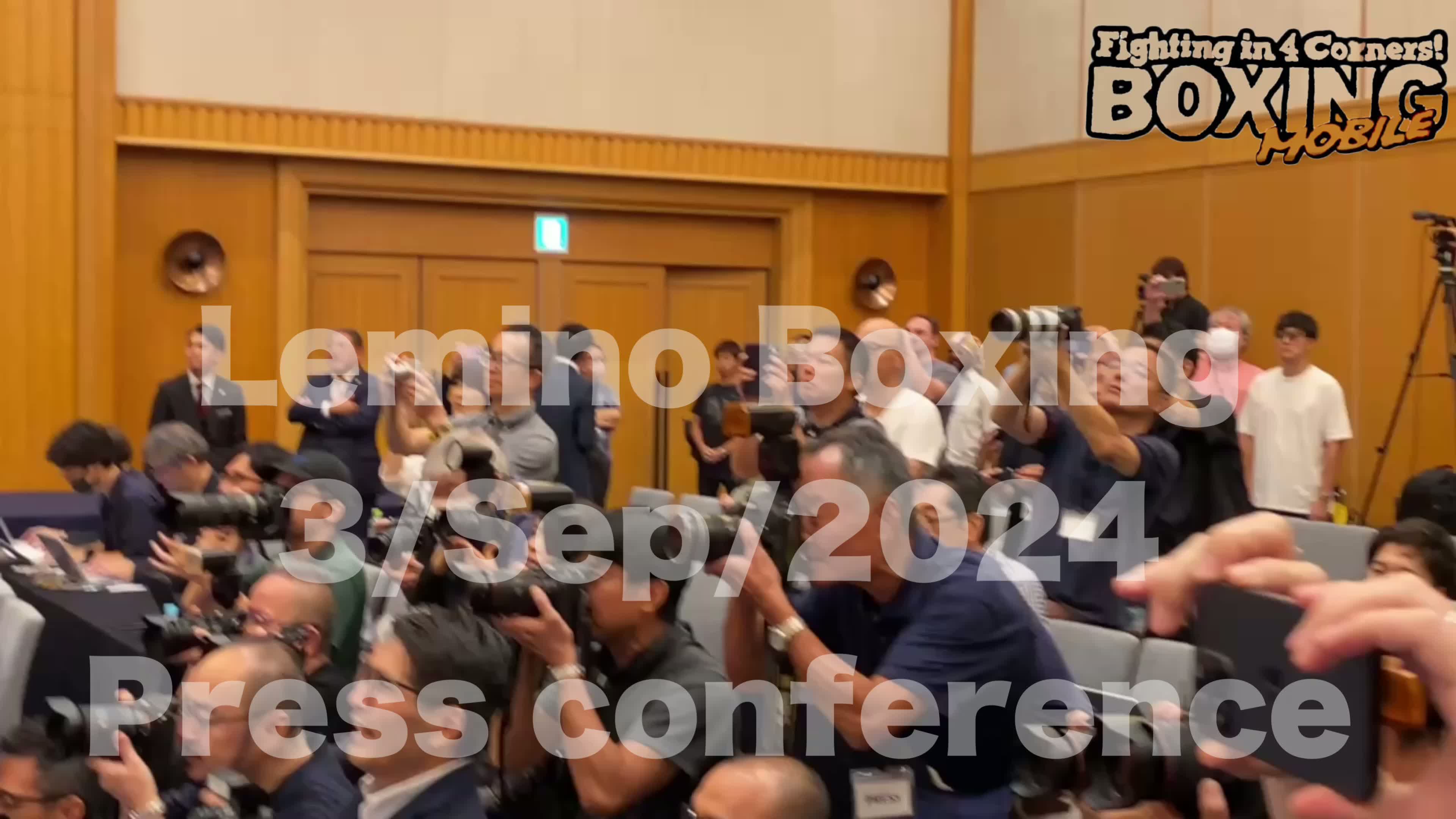 井上尚弥vsTJ・ドヘニー記者会見動画