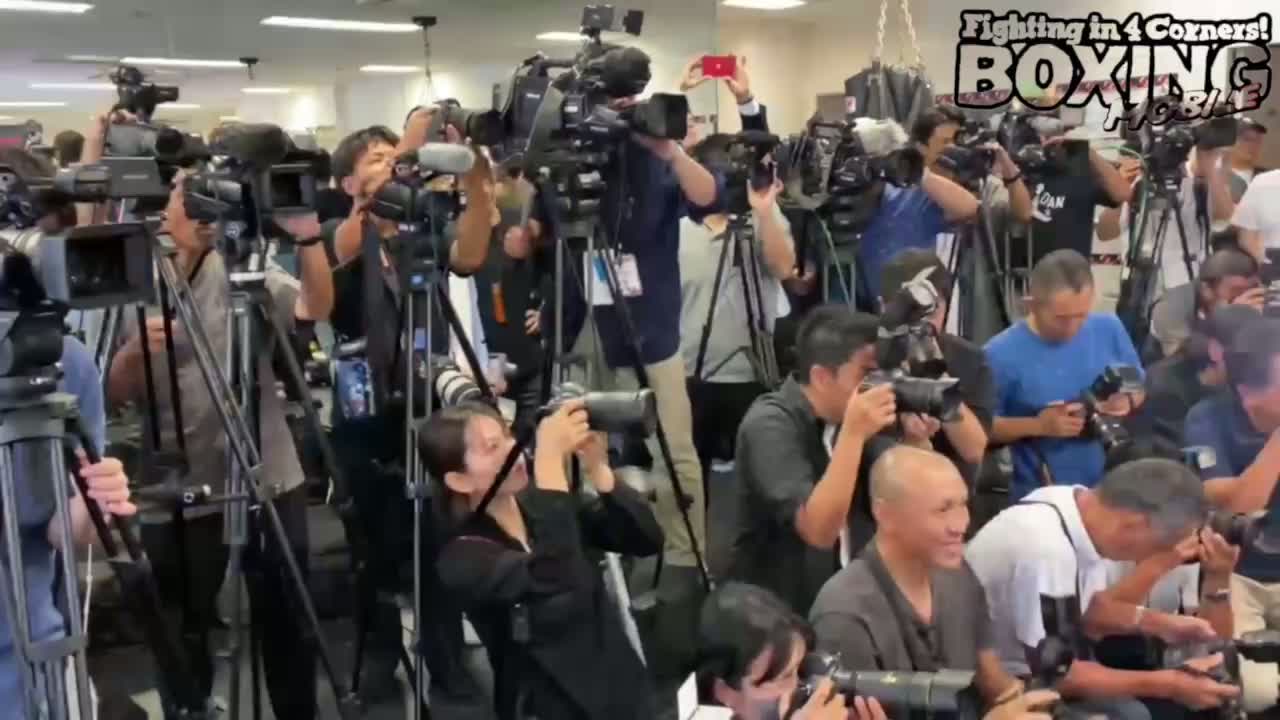 大橋ジム合同一夜明け会見動画