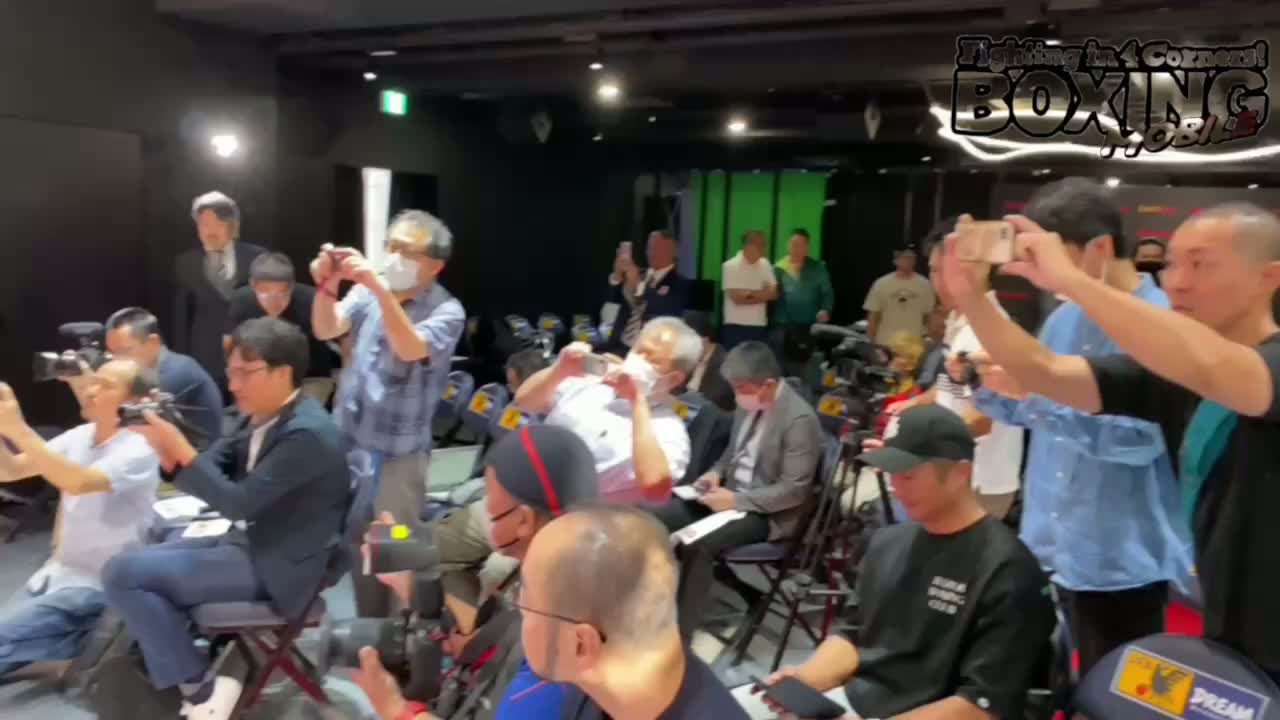 OPBF・WBO-APライト級王座統一戦発表会見動画