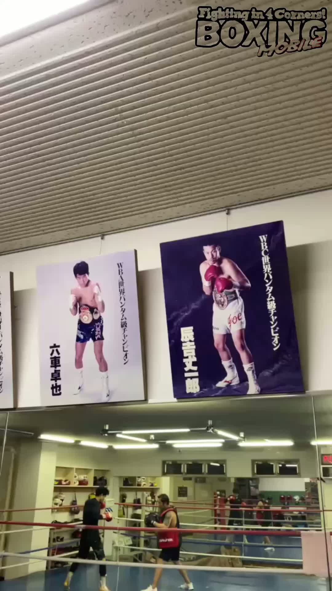 辰吉寿以輝(大阪帝拳)練習動画