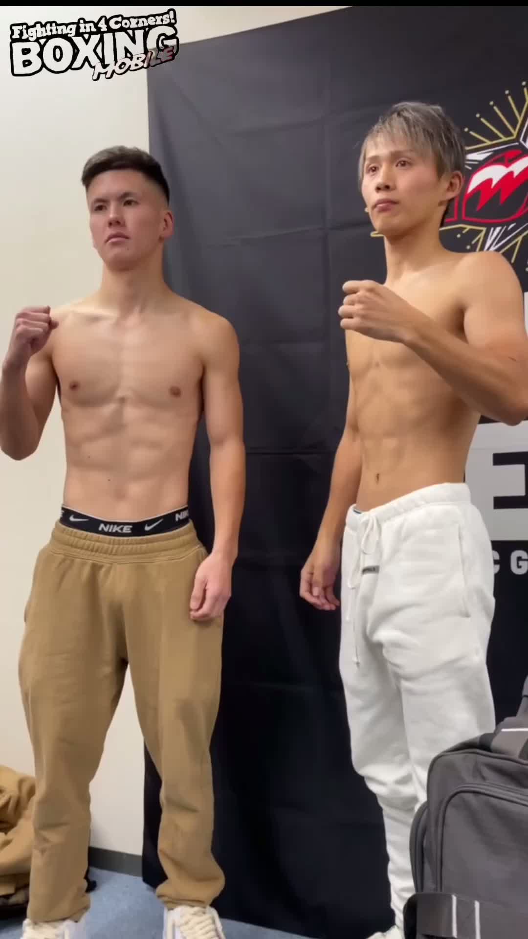 全日本新人王前日計量動画