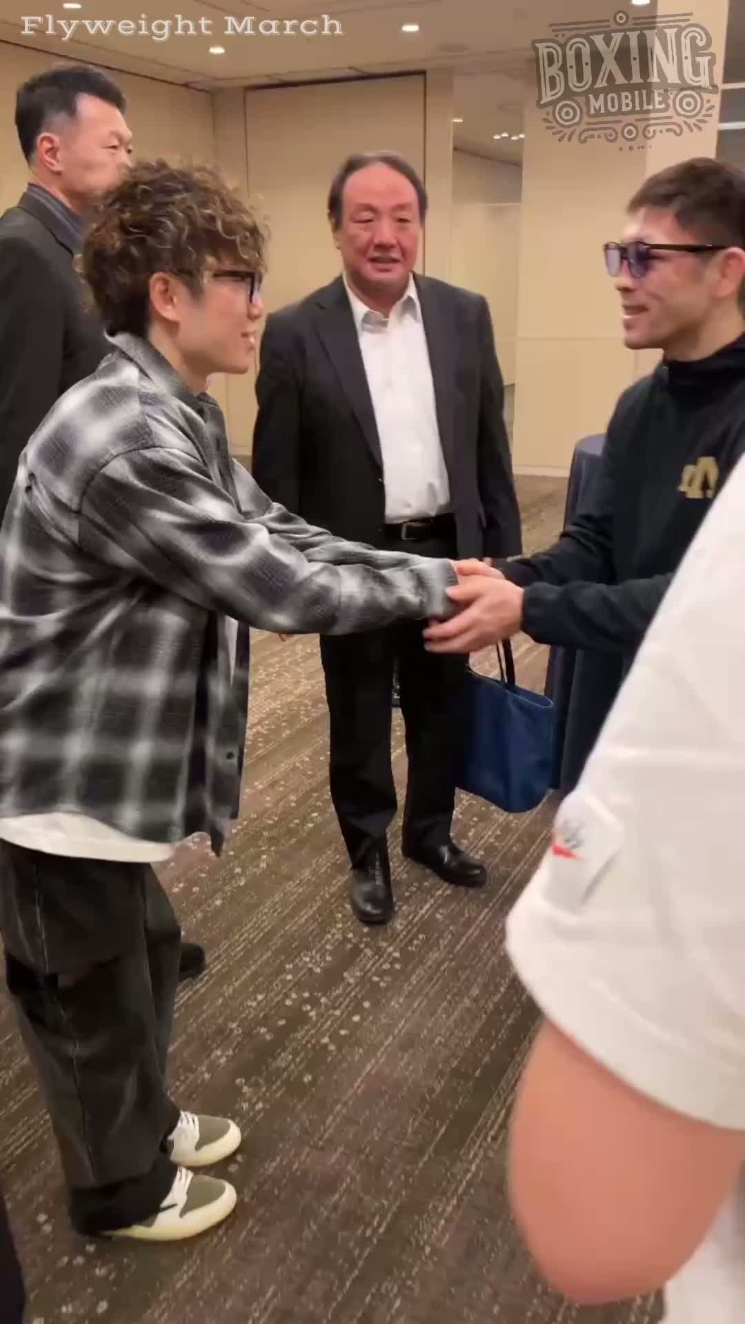 拳四朗 ユーリ アンソニー 一夜明け動画