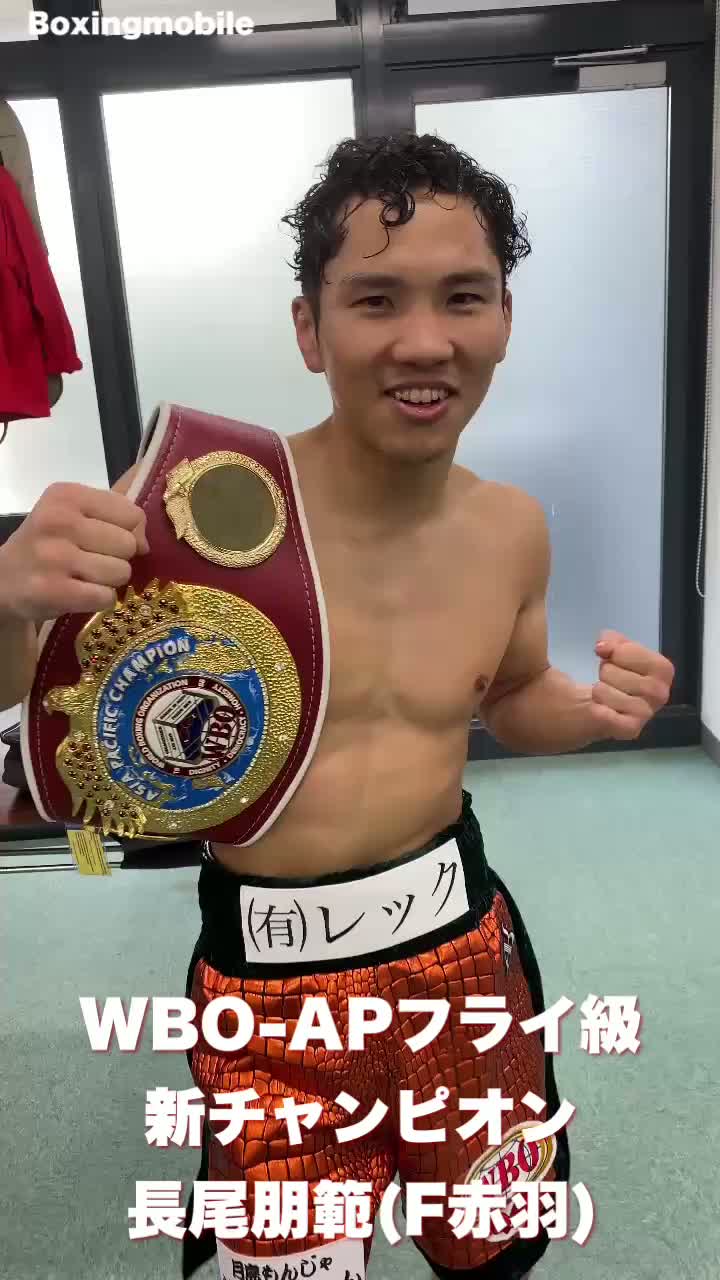 WBO-APフライ級王者の勝ちコメ動画
