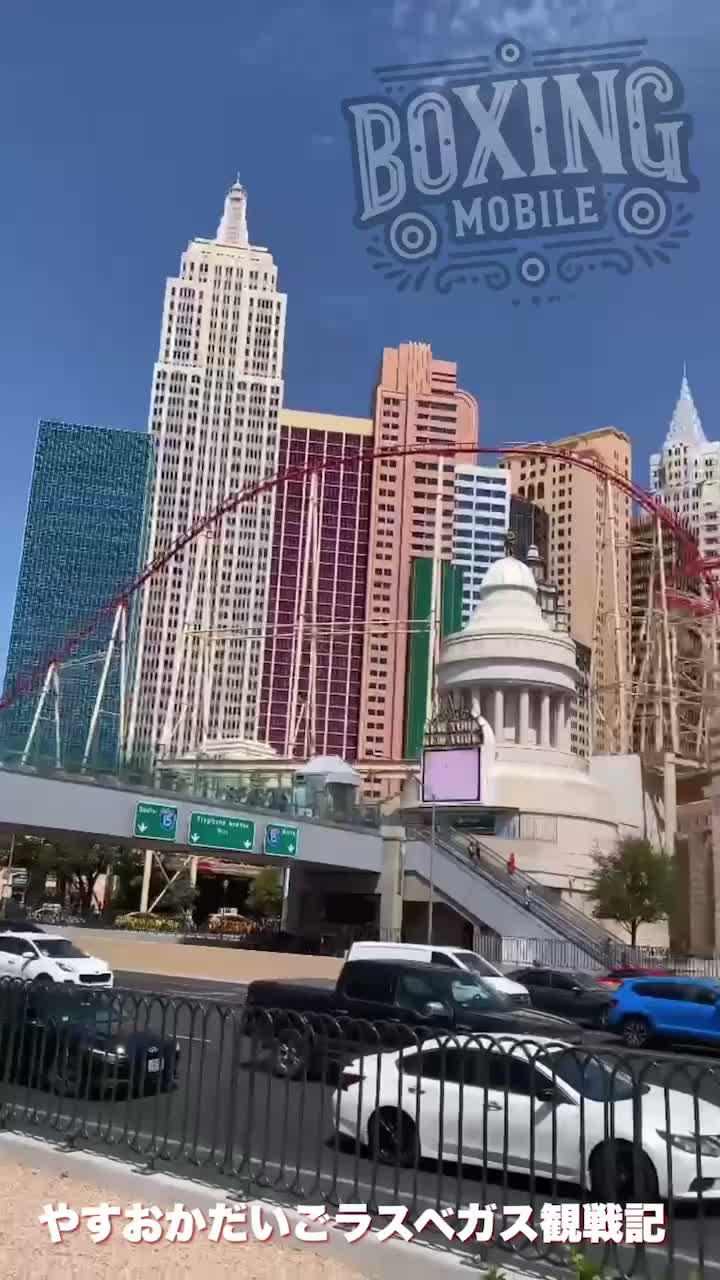 やすおかだいごのラスベガス観戦記 動画