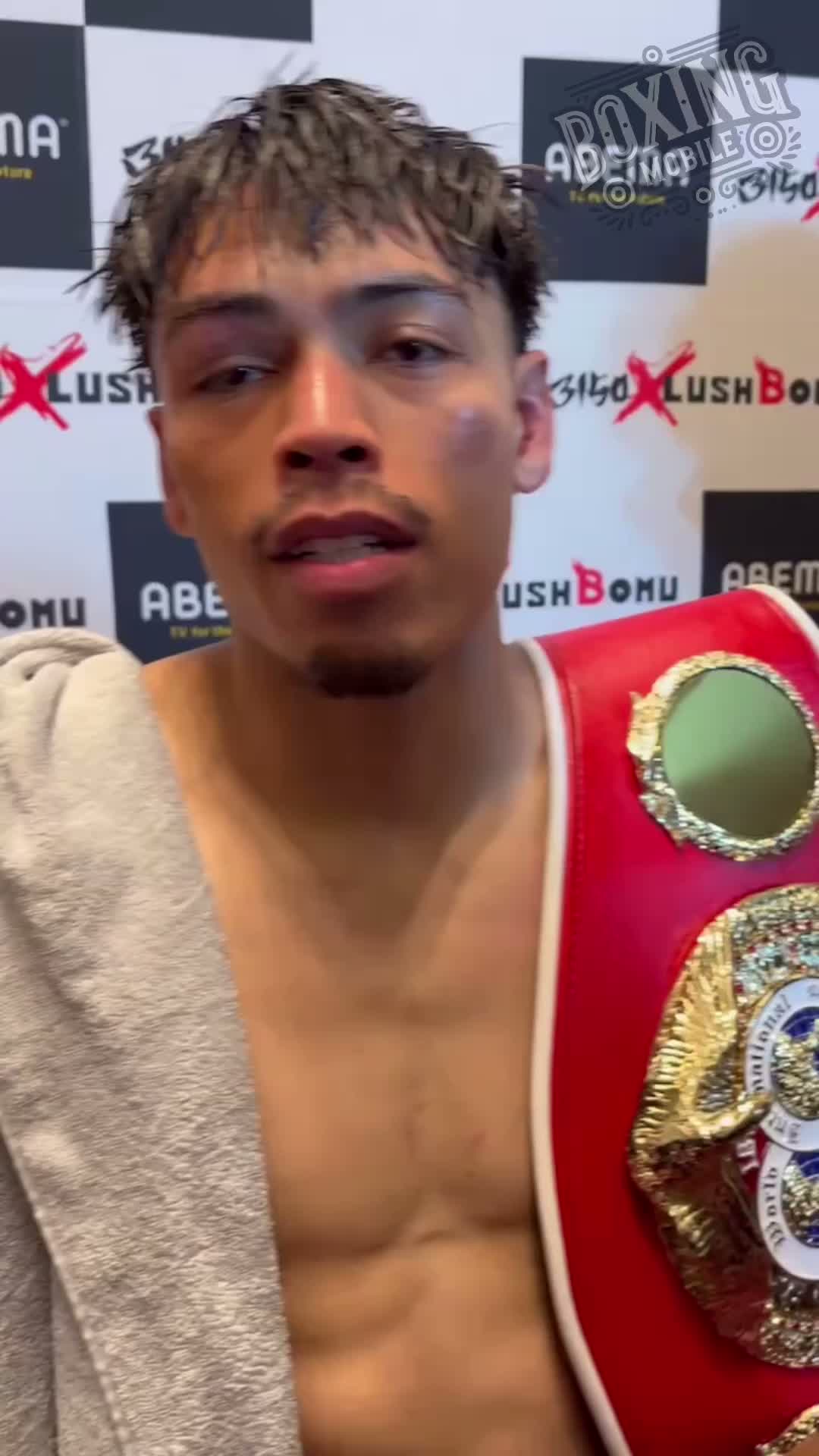 IBFフェザー級王者の勝ちコメ動画