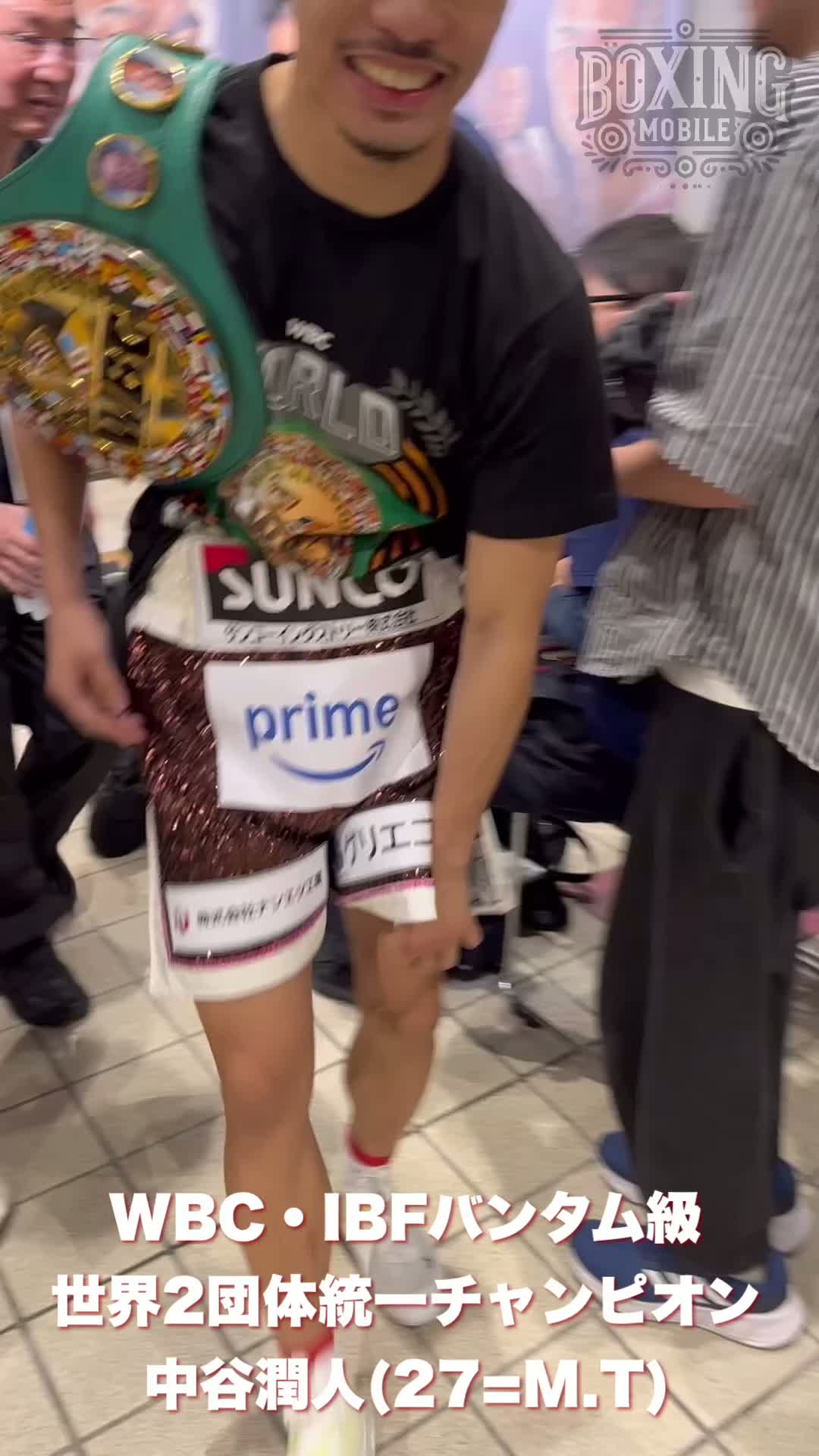 中谷潤人(27=M.T)勝ちコメ動画