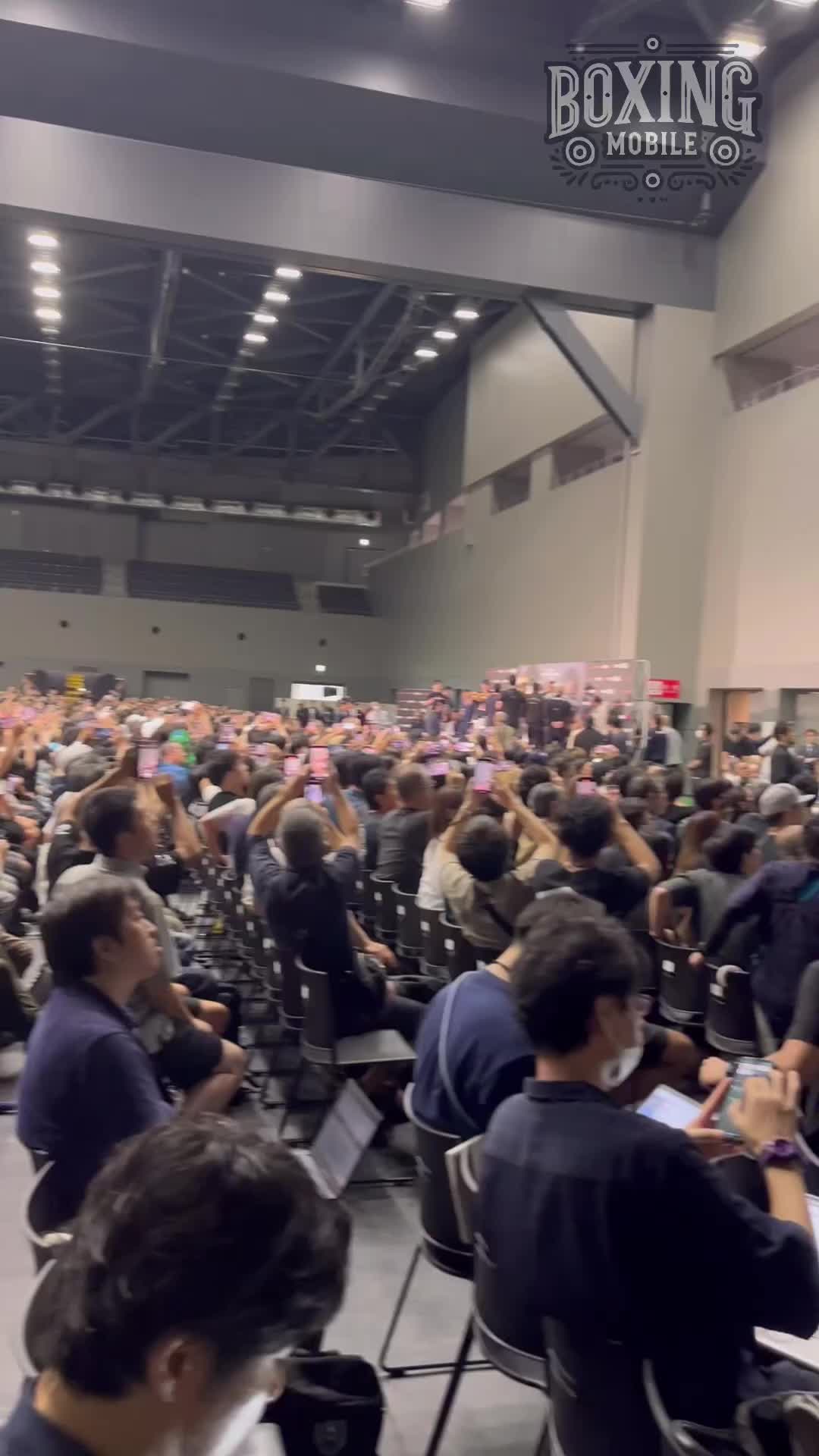 井上尚弥vsアフマダリエフ前日計量映像