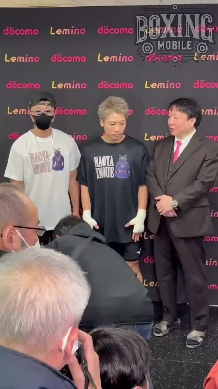 井上尚弥(32=大橋)公開練習映像