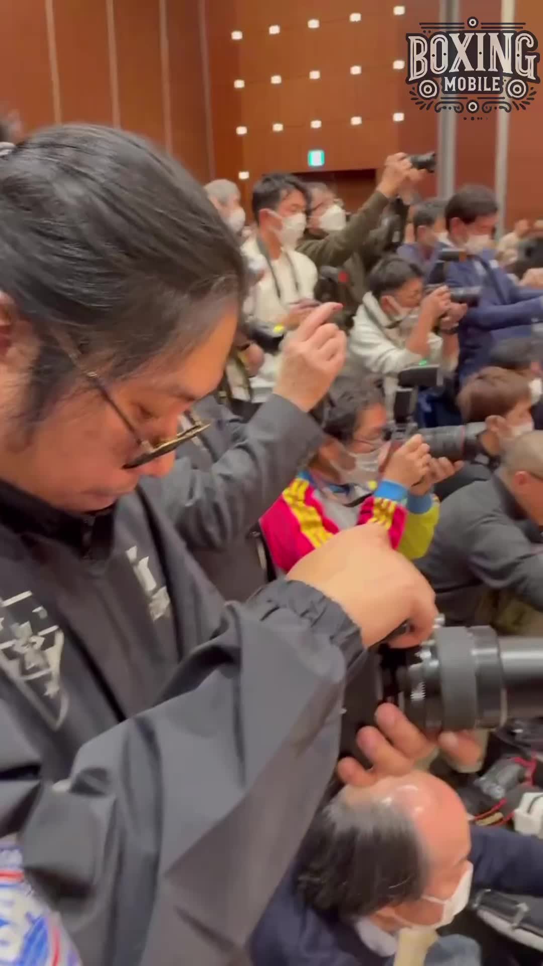 堤聖也vsドネア会見動画