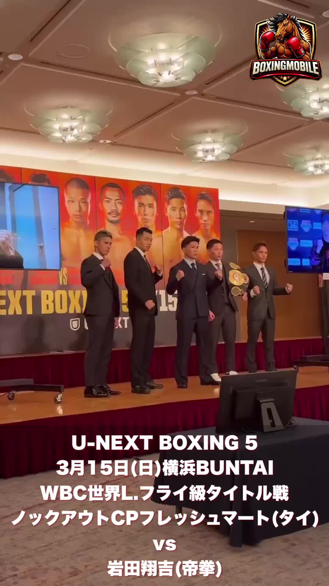 岩田翔吉(帝拳)意気込み動画