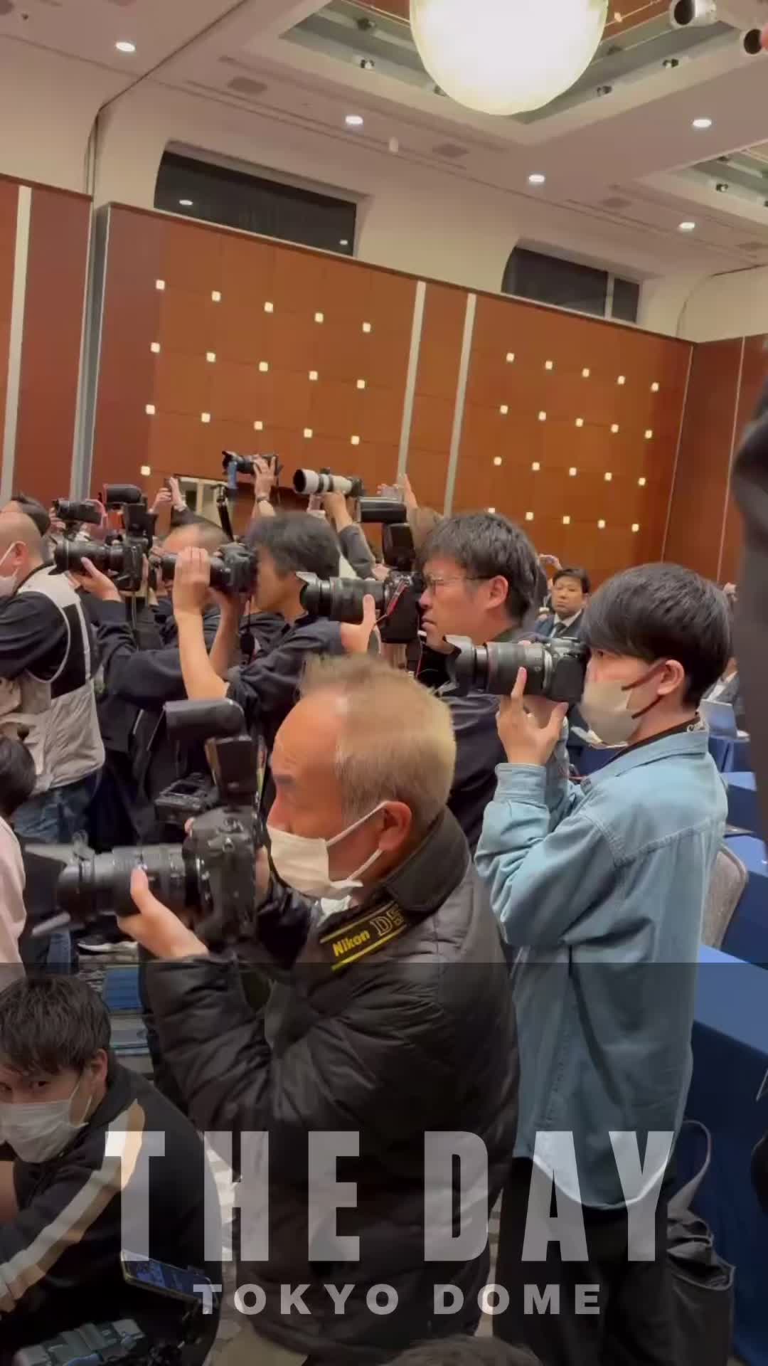 井上尚弥vs中谷潤人会見映像