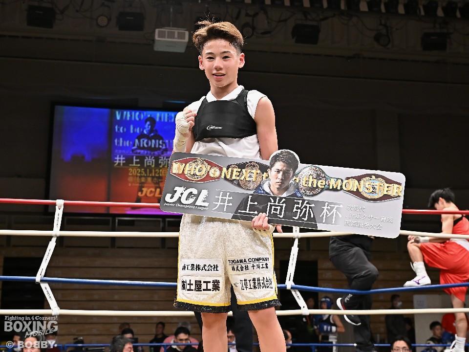 試合速報】2025年1月12日 第 1 回井上尚弥杯 ジュニア・チャンピオンズ