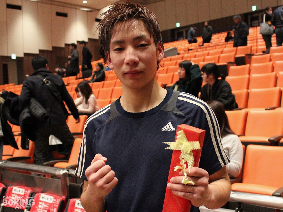 MVPを獲得した松本雄大(横浜光)