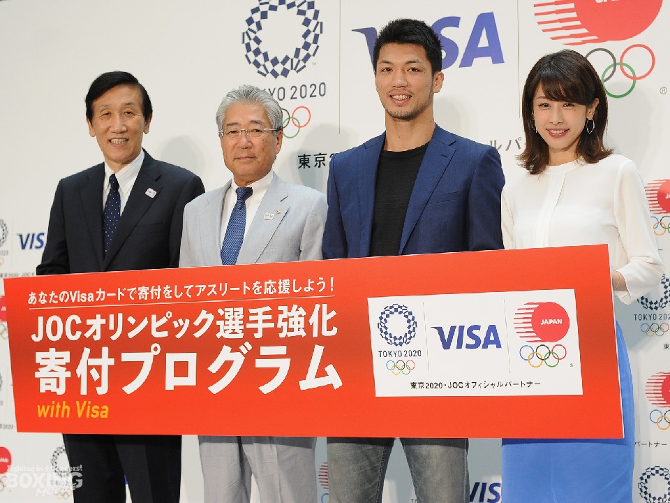 村田がオリンピック選手強化寄付プログラムに参加