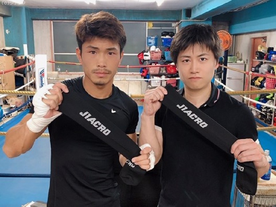 左:木村翔と右:福本氏