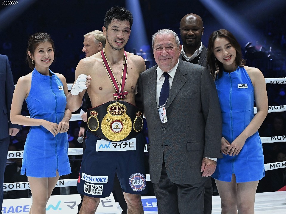 村田諒太がスーパーチャンピオンに昇格。 | ボクシングモバイル