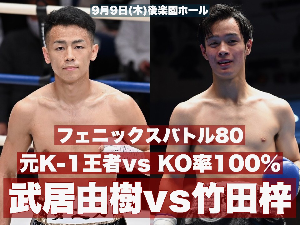 元K-1王者vs KO率100%