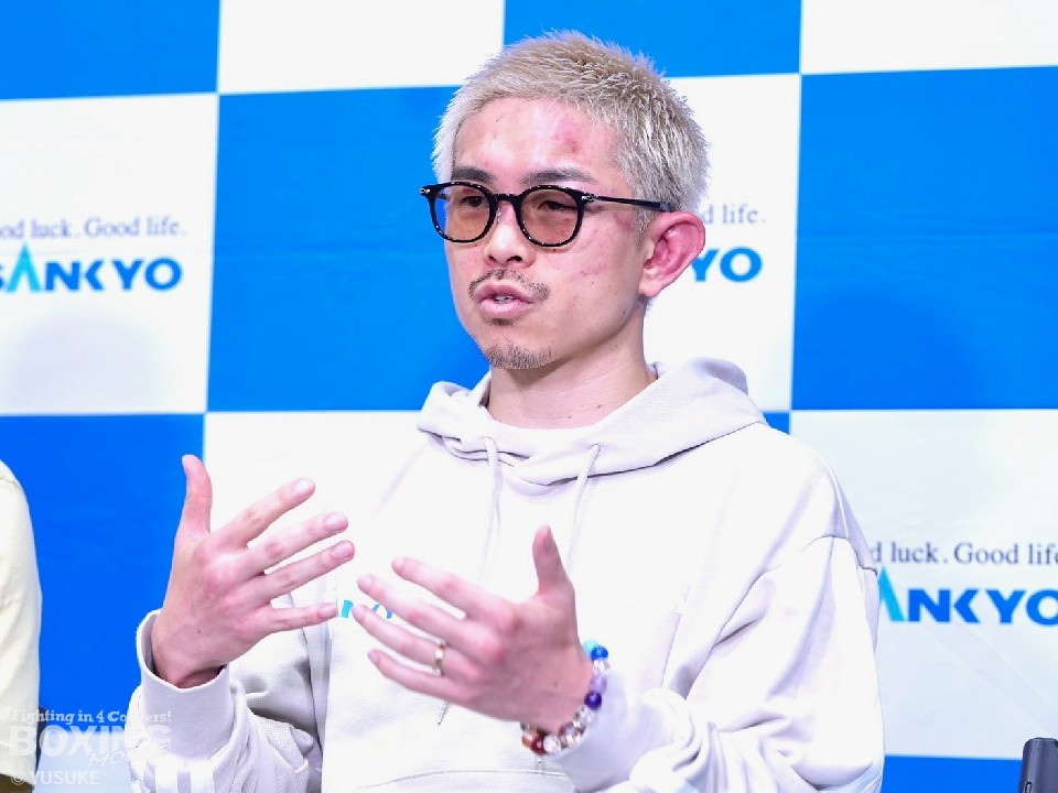 井岡一翔(志成)試合後会見