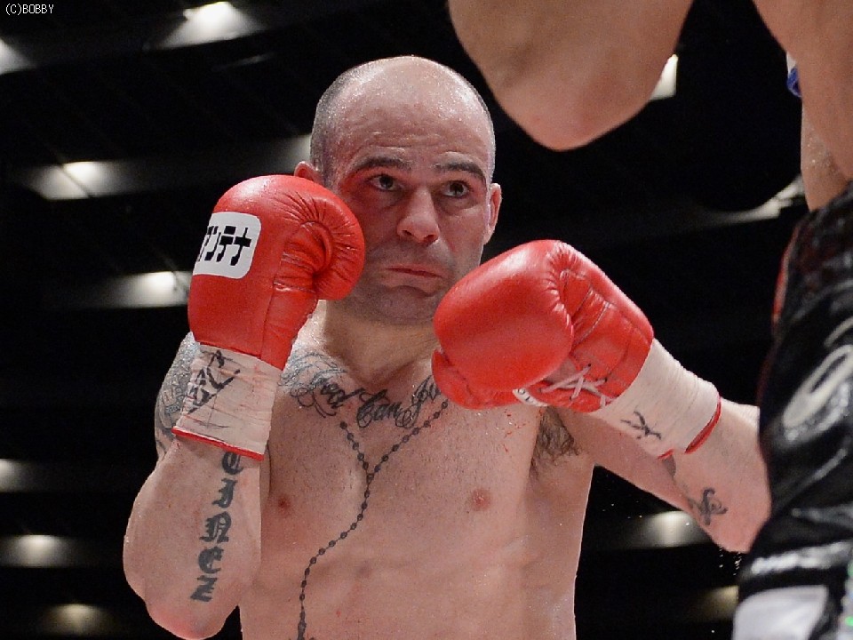 ボクシングポスターA1　キコ・マルチネスvs長谷川穂積　神の左&日本のエース共演 キコ・マルチネス vs 長谷川穂積（IBF世界スーパー・バンタム級