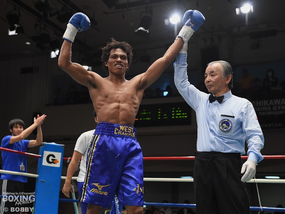 全日本新人王の小田翔夢が出場