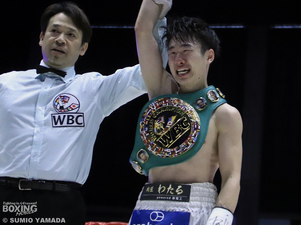 WBC「BOXER OF THE MONTH」に拳四朗!