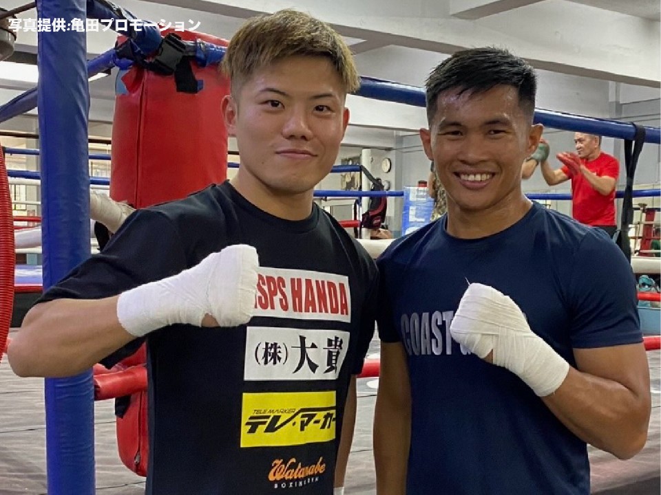重岡優大がフィリピンで海外初合宿!