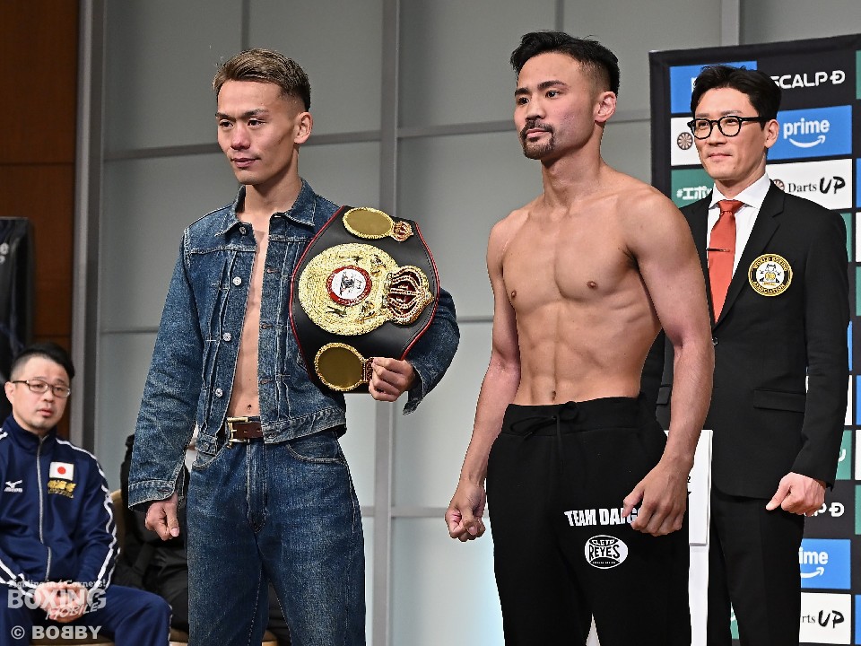 堤聖也と比嘉大吾! 全力でやり合おう!
