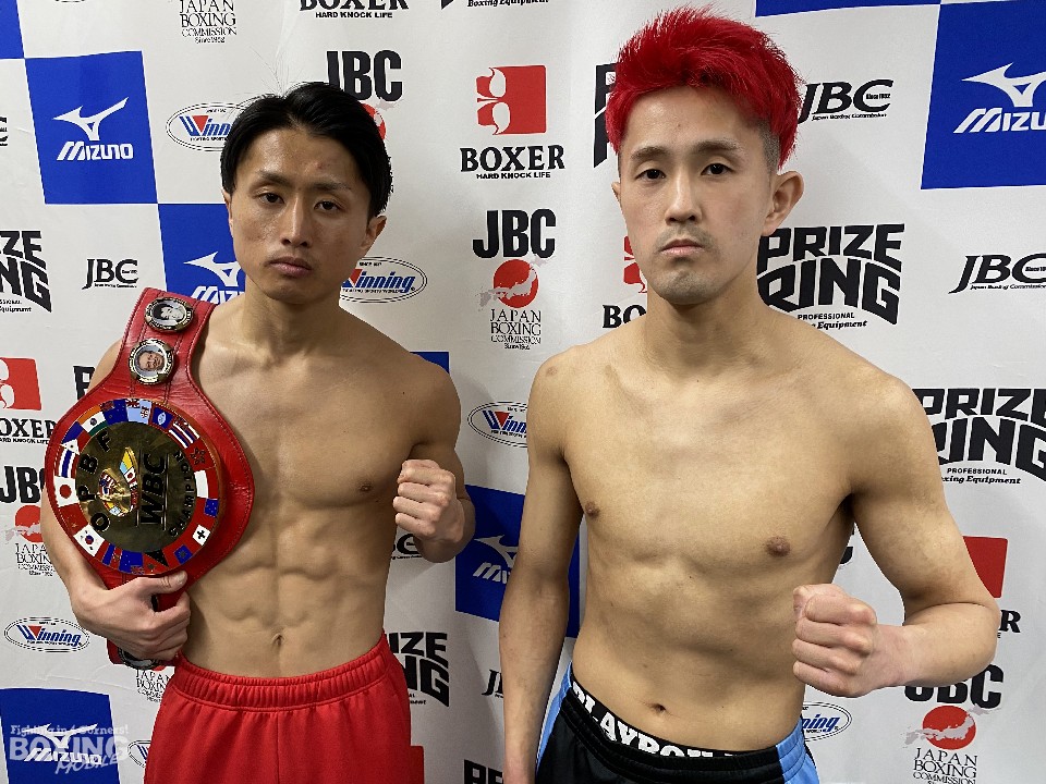 パワーの石井武志とテクニシャン伊佐春輔が真っ向から激突!