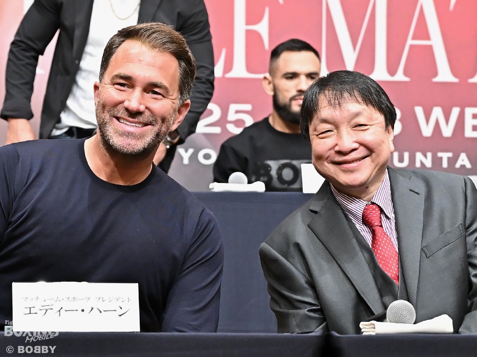 エディ・ハーン氏と大橋秀行会長