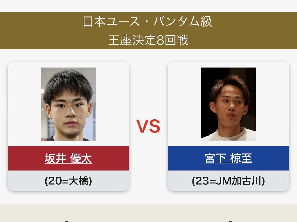 日本ユース王座決定戦！