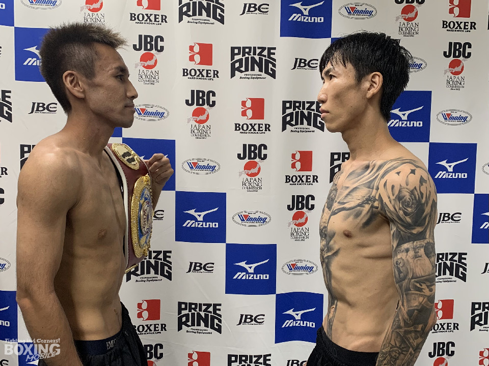 WBOアジアパシフィック・スーパーフライ級タイトルマッチ戦