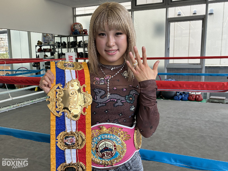 米国初メインで完勝も反省。晝田瑞希が統一戦に意欲