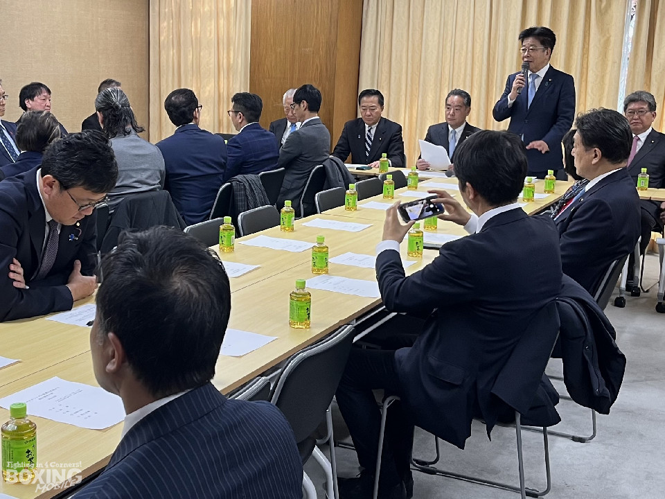 プロボクシング議連総会で安全面強化を意見交換