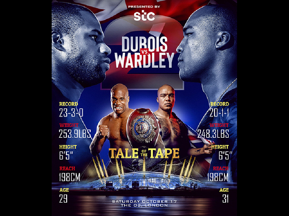 WBO世界ヘビー級タイトル戦デュボアvsウォードリー�U