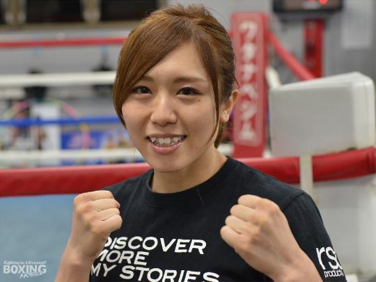 谷山佳菜子 自分を高めていきたい ボクシングモバイル