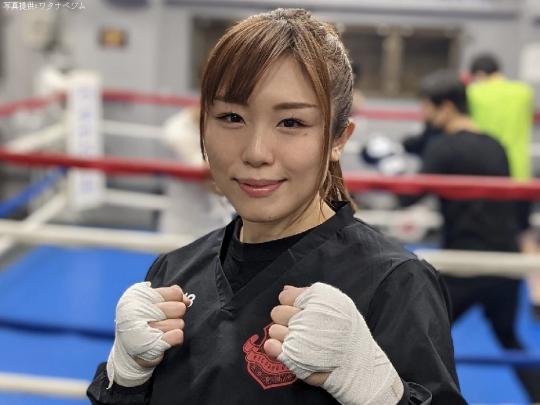 谷山佳菜子 明確に勝って上を目指す ボクシングモバイル