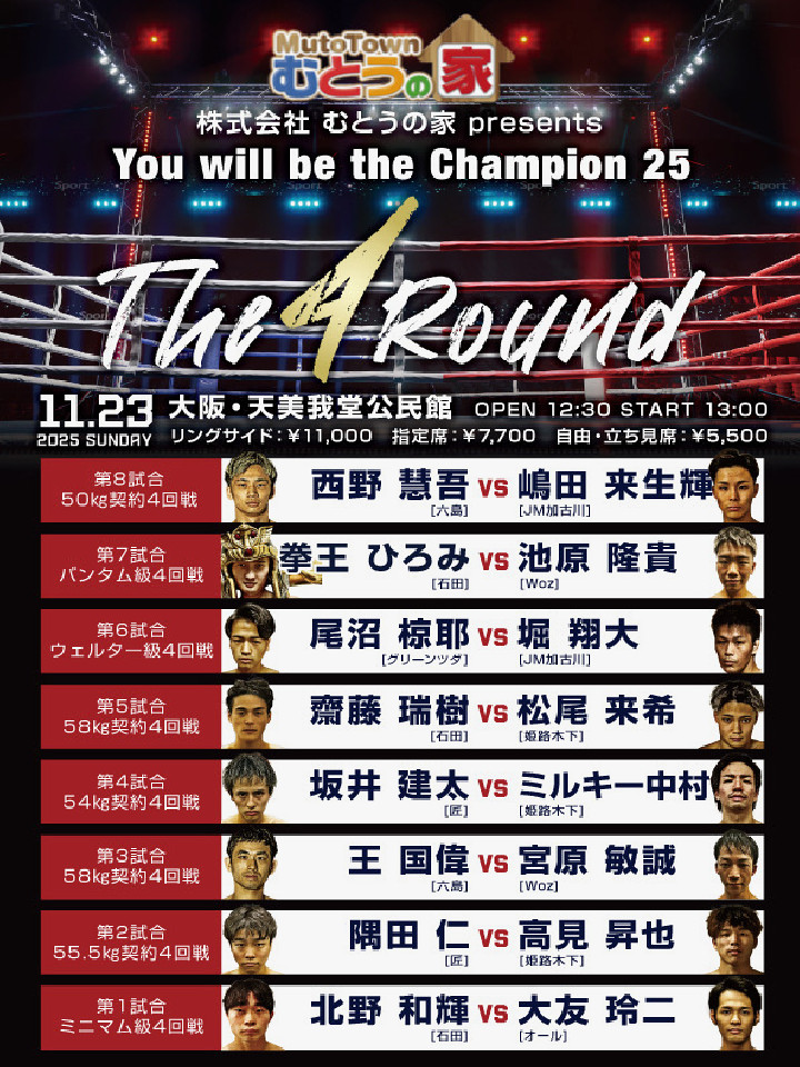   ނƂ̉ presents You will be the Champion 25 The 4 Round